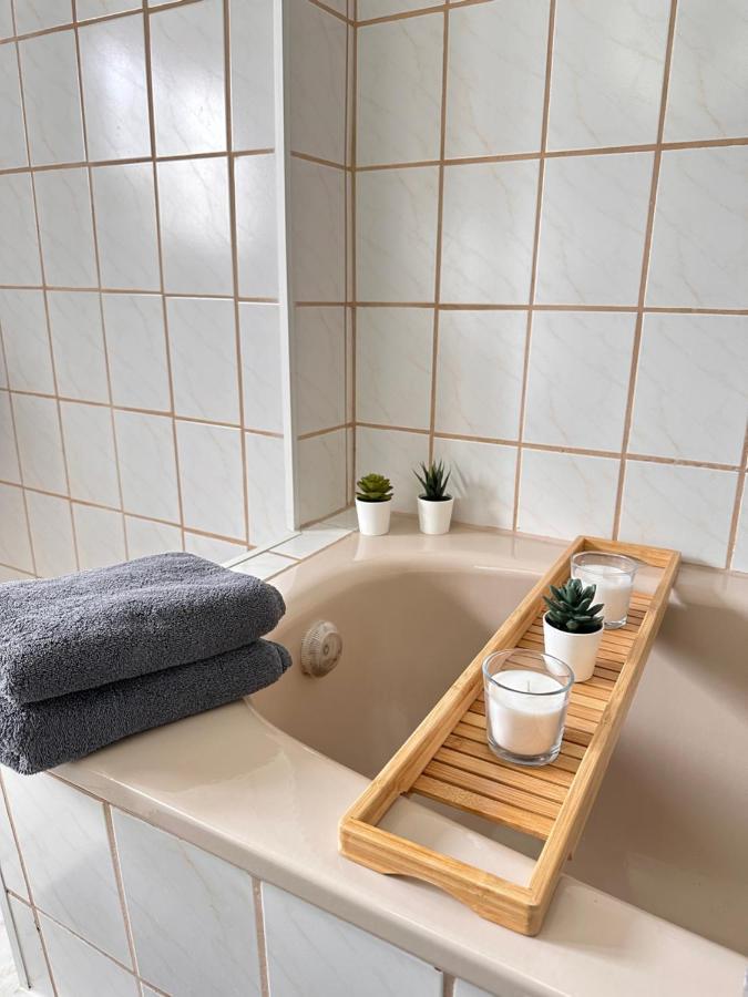 Appartement Auhagen - Kueche, Badewanne, Regendusche, Netflix Dış mekan fotoğraf